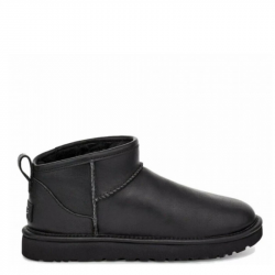 UGG Classic Ultra Mini Leather Black