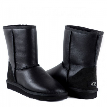 UGG Men's Classic Short Metallic Black