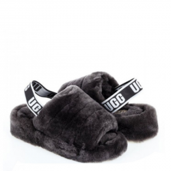 UGG Fluff Yeah Slide Grey
