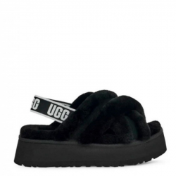 UGG Disco Cross Slide Black