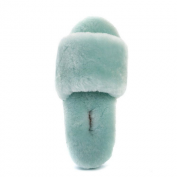 UGG Fluff Slide Slippers Lake Blue