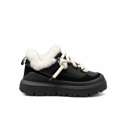 UGG Men's Heritage Utility Sneaker Leather Black UGG Men's Heritage Utility Sneaker Leather Black