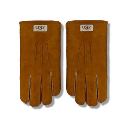 UGG Перчатки Замшевые Женские Коричневые