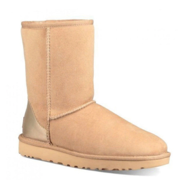 UGG Classic Short Metallic Driftwood II