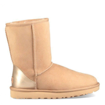 UGG Classic Short Metallic Driftwood II