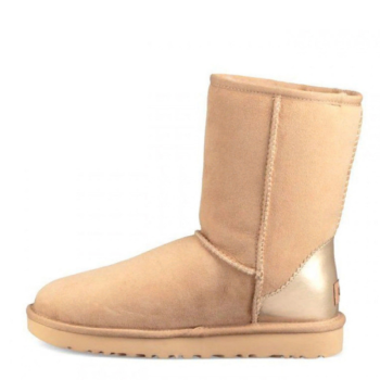 UGG Classic Short Metallic Driftwood II