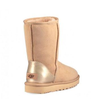 UGG Classic Short Metallic Driftwood II