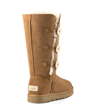 UGG Bailey Button Triplet Chestnut II