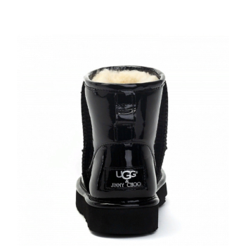 UGG & Jimmy Choo Mini Patent Black II