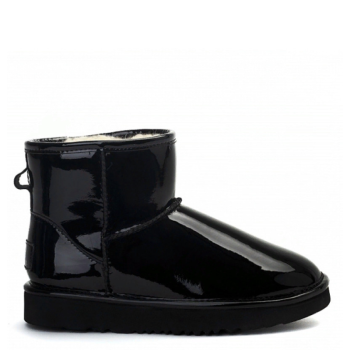 UGG &amp; Jimmy Choo Mini Patent Black II