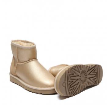 UGG Classic Mini Metallic Soft Gold UGG Classic Mini Metallic Soft Gold