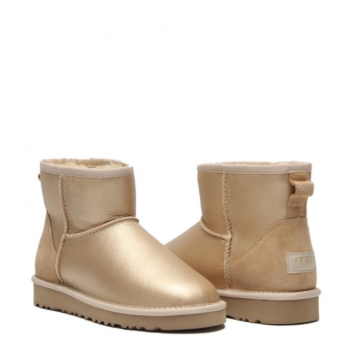 UGG Classic Mini Metallic Soft Gold UGG Classic Mini Metallic Soft Gold