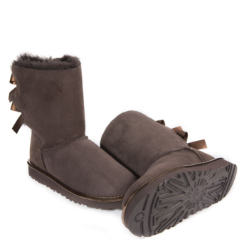 UGG Bailey Bow II Metallic Chocolate