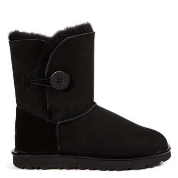 UGG Bailey Button Short II Metallic Black