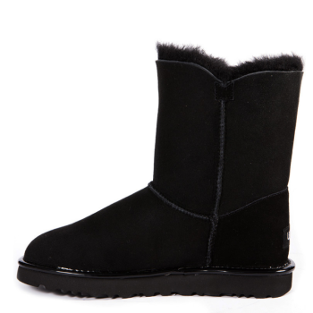UGG Bailey Button Short II Metallic Black