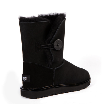 UGG Bailey Button Short II Metallic Black