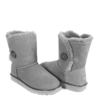 UGG Bailey Button Short II Metallic Grey UGG Bailey Button Short II Metallic Grey