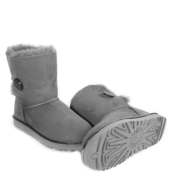 UGG Bailey Button Short II Metallic Grey UGG Bailey Button Short II Metallic Grey