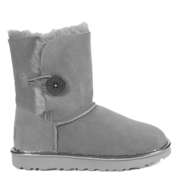 UGG Bailey Button Short II Metallic Grey UGG Bailey Button Short II Metallic Grey