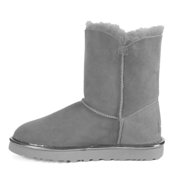 UGG Bailey Button Short II Metallic Grey UGG Bailey Button Short II Metallic Grey