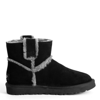 UGG Mini Spill Seam Boots Black