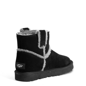 UGG Mini Spill Seam Boots Black
