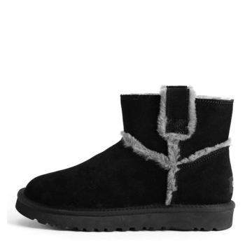 UGG Mini Spill Seam Boots Black