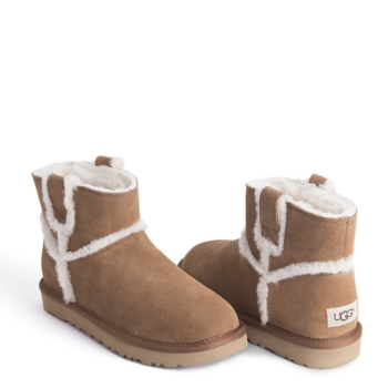 UGG Mini Spill Seam Boots Chestnut