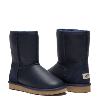 UGG Classic Short Metallic Navy