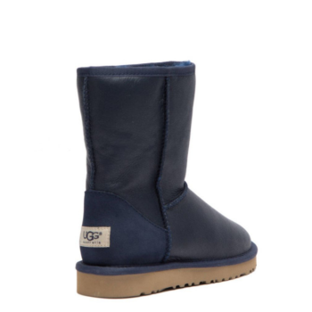 UGG Classic Short Metallic Navy