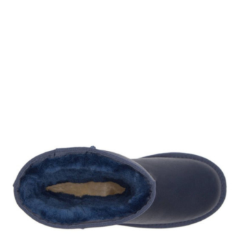 UGG Classic Short Metallic Navy