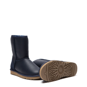 UGG Classic Short Metallic Navy