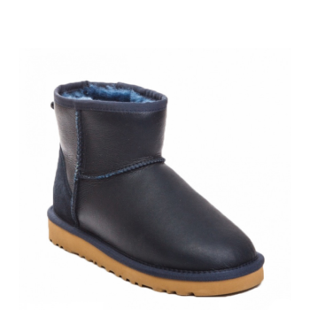 UGG Classic Mini Metallic Navy