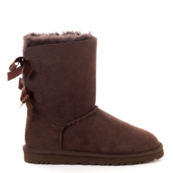 UGG Bailey Bow Short Chocolate UGG Bailey Bow Short Chocolate