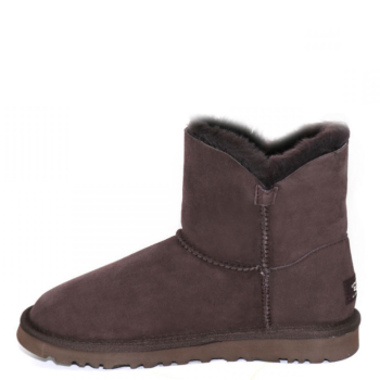 UGG Mini Bailey Button Chocolate UGG Mini Bailey Button Chocolate