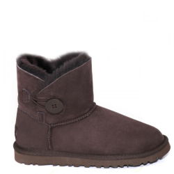 UGG Mini Bailey Button Chocolate UGG Mini Bailey Button Chocolate