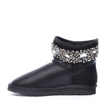 UGG Jimmy Choo Crystals Metallic Black UGG Jimmy Choo Crystals Metallic Black