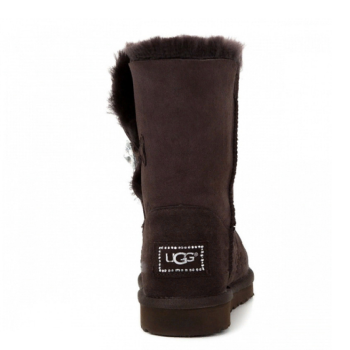 UGG Bailey Button Bling Chocolate UGG Bailey Button Bling Chocolate