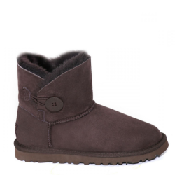 UGG Mini Bailey Button Metallic Chocolate UGG Mini Bailey Button Metallic Chocolate