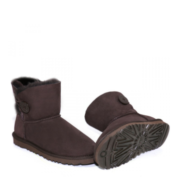 UGG Mini Bailey Button Metallic Chocolate UGG Mini Bailey Button Metallic Chocolate