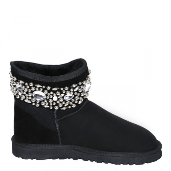 UGG Jimmy Choo Crystals Black
