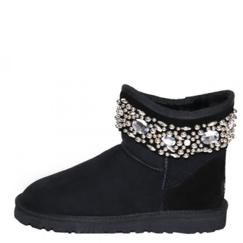 UGG Jimmy Choo Crystals Black