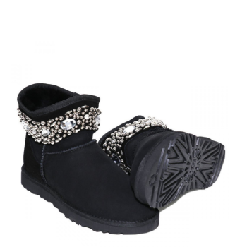 UGG Jimmy Choo Crystals Black