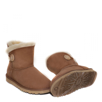 UGG Mini Bailey Button Chestnut UGG Mini Bailey Button Chestnut