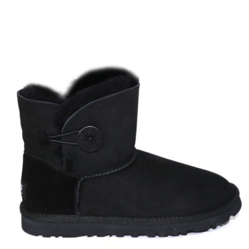 UGG Mini Bailey Button Black UGG Mini Bailey Button Black