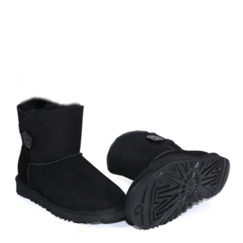 UGG Mini Bailey Button Black UGG Mini Bailey Button Black
