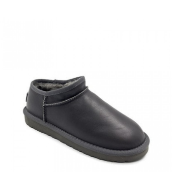 UGG Ultra Mini Tasman Leather Grey