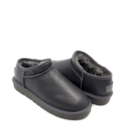 UGG Ultra Mini Tasman Leather Grey UGG Ultra Mini Tasman Leather Grey