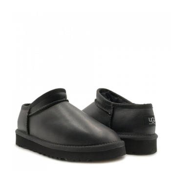 UGG Ultra Mini Tasman Leather Black
