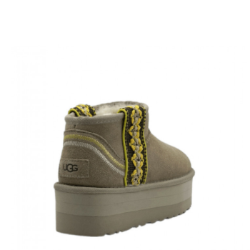 UGG Classic Ultra Mini Braid Platform Sand 2